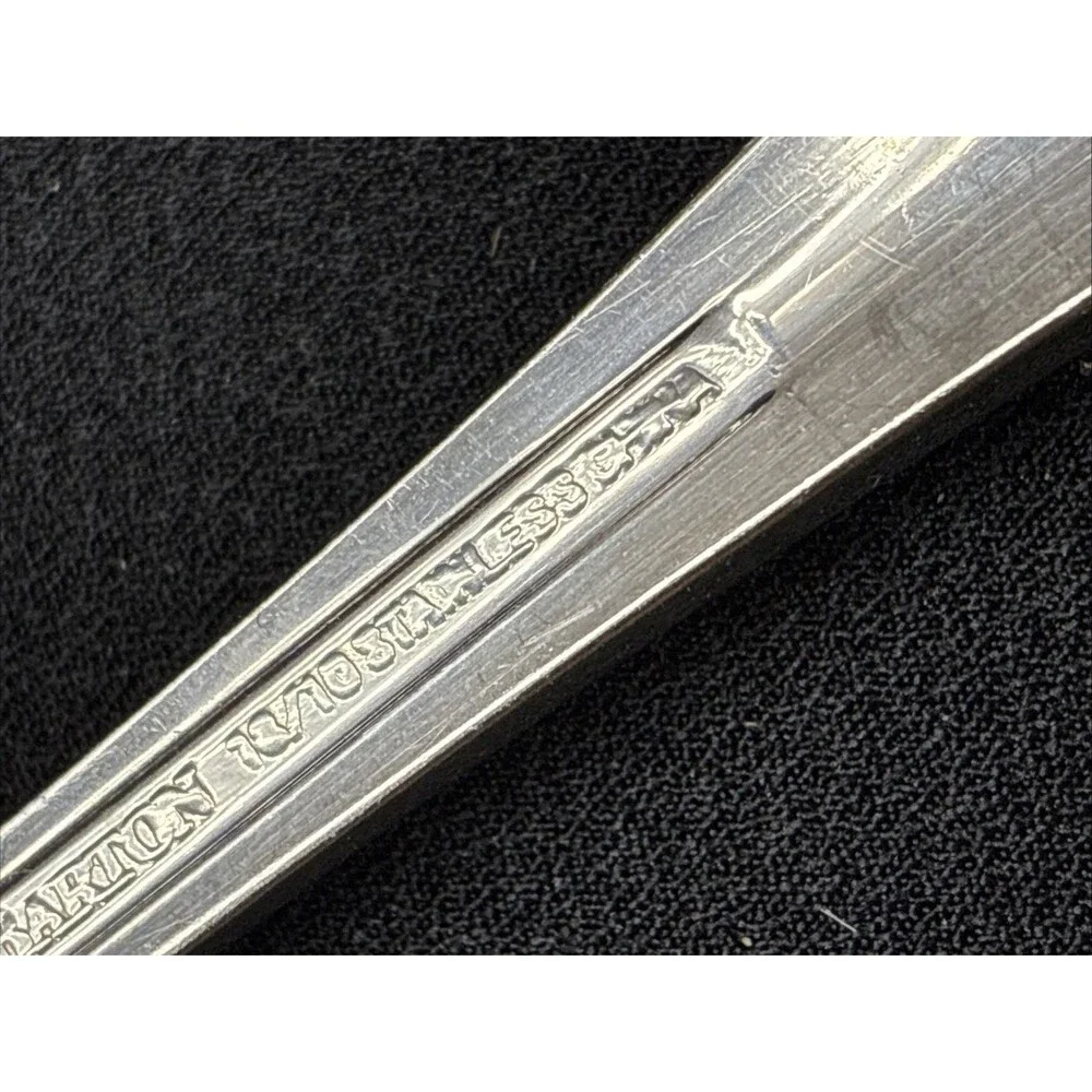 Reed & Barton COLBY Dinner Forks Set of 2 18/10 Stainless China 8-1/8